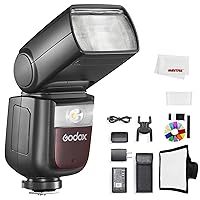 GODOX V860III-N Speedlite Light,I-TTL ll autoflash and Manual Flash, 2.4G High-Speed Sync,7.2V/2600mAh Li-ion Battery Camera Flash Speedlite Light Compatible for Nikon Cameras