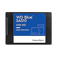 2TB WD Blue SA510 SATA Internal Solid State Drive SSD - SATA III 6 Gb/s, 2.5