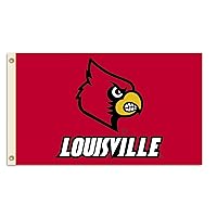 BSI PRODUCTS, INC. - Louisville Cardinals 3x5 Flag