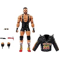 Mattel WWE Rick Steiner Elite Collection Action Figure with Accessories, Articulation & Life-like Detail, Collectible Toy, 6-inch