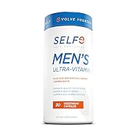 Men's Ultra-Vitamin Multivitamin - A Comprehensive Blend of Essential Nutrients with Elderberry, Vitamin C, Zinc, and Vitamin D in 90 Vegetarian Capsules for a Convenient 30-Day Supply