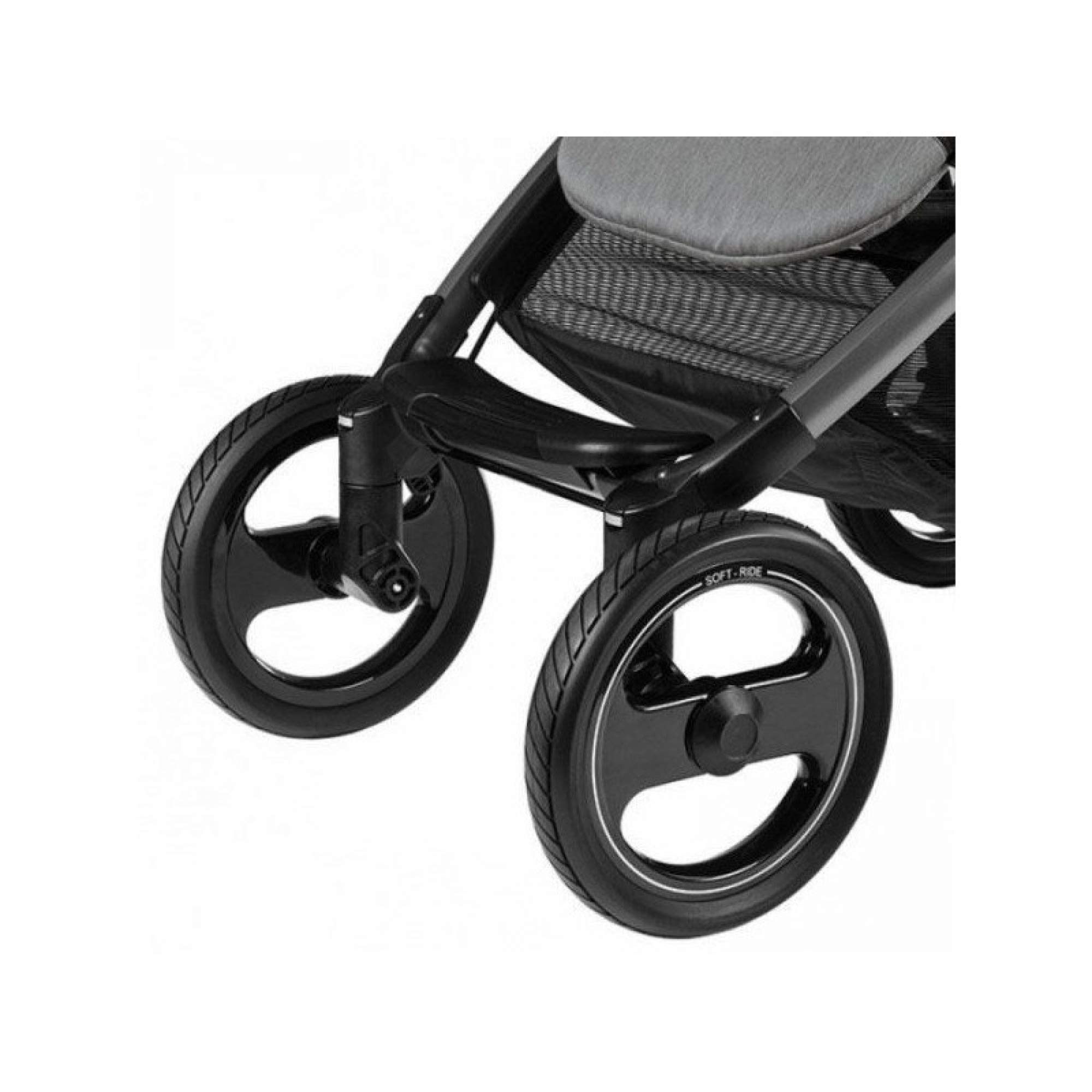 Peg Perego Stroller Off-Road Wheels - Accessory - Compatible with Ypsi, Book Pop-Up, and Booklet Strollers