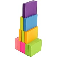 Sticky Notes,1 1/2 x 2 Inches,Small Size,The Adhesive On Shorter Side,Neon Assorted,Self-Stick Notes,100 Sheets/Pad,12 Pads/Pack,4A 301x12-N, Neon Assorted-12 Pads