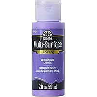 FolkArt Multi-Surface Paint in Assorted Colors (2 oz), 2928, Lavender