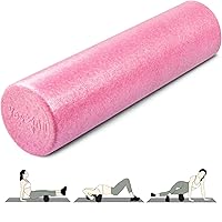 Yes4All High-Density Foam Roller for Back Pain Relief, Yoga, Exercise, Physical Therapy, Muscle Recovery & Deep Tissue Massage - 12, 18, 24, 36 inch