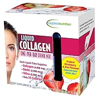Applied Nutrition Liquid Collagen Skin Revitalization, Limited Value 1 Pack ( 30 Count Total )