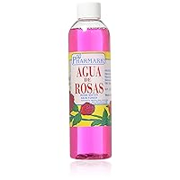 Agua De Rosas 8 Oz. Rose Water by Pharmark