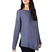 I-N-C Womens Asymmetrical Tunic Sweater