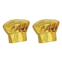 Prismatic Gold Chef's Hat Pack of 2