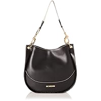 Love Moschino Women's JC4118PP1GLR0 Shoulder Bag, Black, 14X22X6,5