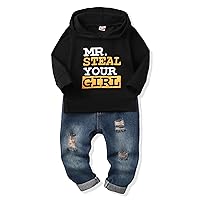 Baby Boy Clothes Toddler Boy Outfits 6 12 18 24 Months 2 3 4 5T Infant Clothing Hoodie Sweatersuit Long Pant Jean