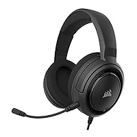 Corsair HS35 - Stereo Gaming Headset - Memory Foam Earcups - Headphones Work with PC, Mac, Xbox One, PS4, Switch, iOS and Android – Carbon (Renewed)