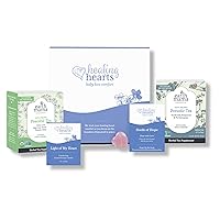 Earth Mama Healing Hearts Comfort Gift Set | Pregnancy, Miscarriage and Baby Loss Care for Grieving Moms, 5-Piece Set