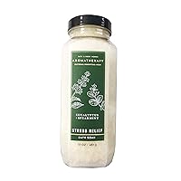 Bath & Body Works Bath & Body Works Aromatherapy Stress Relief Eucalyptus Spearmint 17.0 Oz Bath Soak, 17.0 Oz