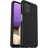 OtterBox Samsung Galaxy A32 5G Commuter Series Lite Case - BLACK, slim & tough, pocket-friendly, with open access to ports and speakers (no port covers),