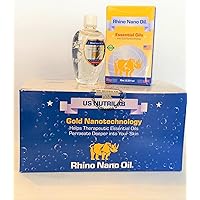 Rhino Nano Oil - Aromatherapy for Stress Relief - Pack of 12