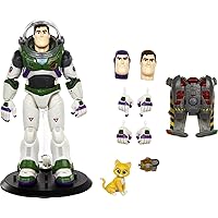 Disney Pixar Lightyear Pixar Spotlight Series Buzz Lightyear Collectible 7 Inch Scale Figure, 32 Articulations, 3 Expressions, Sox, Jetpack 6 Years & Up