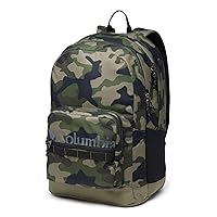 Columbia Unisex Zigzag 30L Backpack, Stone Green Mod Camo, One Size