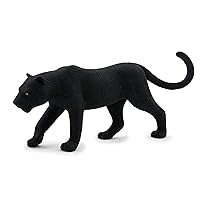 MOJO Black Panther Realistic International Wildlife Toy Replica Hand Painted Figurine