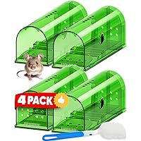 Humane Mouse Traps Multipurpose Capture Cage No Touch Release Mice