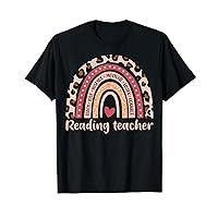Reading Teacher 100th Day Of School English Teacher T-Shirt