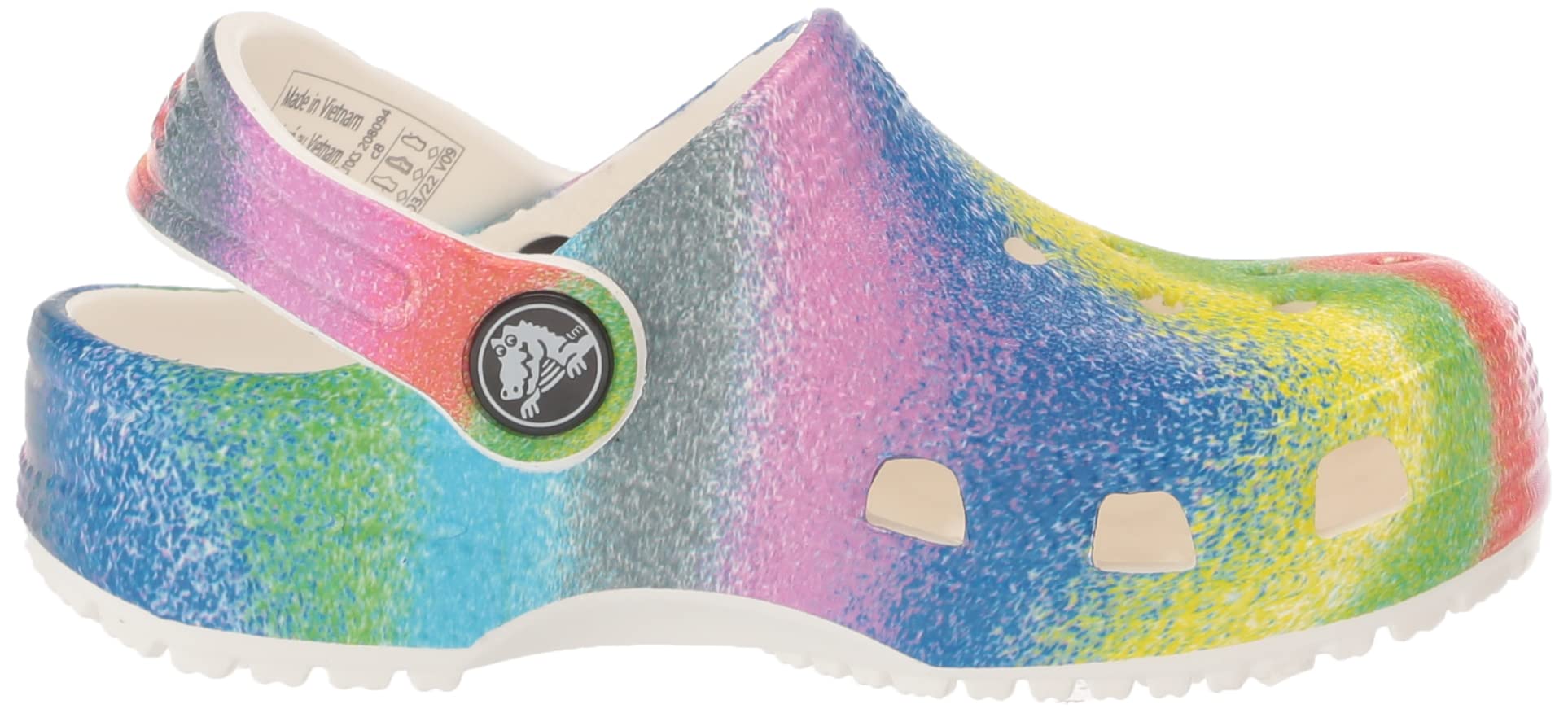 Crocs Kids' Classic Tie Dye Clog