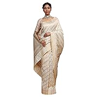 Sarees For Women Banarasi Art Silk Woven Gift Saree || Ethnic Indian Gift Traditional Wedding Sari with Unstitched Blouse