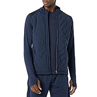 Amazon Essentials Men's Slim Fit Performance Stretch Quilted Active Jacket