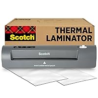 TL901X Thermal Laminator, 1 Laminating Machine, Gray, Laminate Recipe Cards, Photos and Documents, For Home, Office or School Supplies, 9 in.