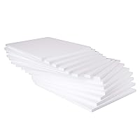 Silverlake Craft Foam Block - 7 Pack of 11x17x1 EPS Polystyrene Sheet for  Crafting, Modeling, Art Projects and Floral Arrangements - Sculpting Panels