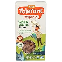 Tolerant FOODS Organic Safari Green Lentil, 8 OZ