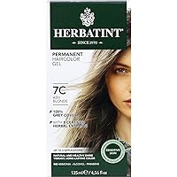 Permanent Herbal Haircolour Gel 7C Ash Blonde - 135 mL