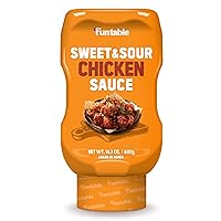 Sweet & Sour Chicken Sauce (14.1oz, Pack of 1) - Authentic Korean Flavors, Sticky & Savoury Sauce. Ideal for Fried Chicken, Nuggets, Dipping & More