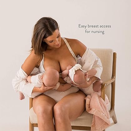 BRAVADO! DESIGNS 2-in-1 Pumping & Nursing Bra Hands Free for Maternity & Breastfeeding