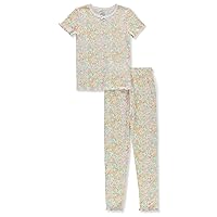 Rene Rofe Girls' 2-Piece Wildflower Pajamas Set