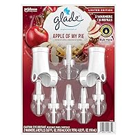 Glade PlugIns 2 Warmers + 6 Refills Holiday (Apple of My Pie)