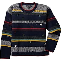 Pendleton Women's Bridger Stripe Lambswool Sweater