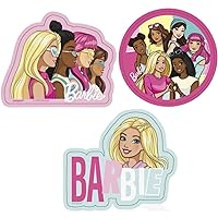 Unique Barbie Big Pink Paper Sticker Sheets (1 Pc) | Assorted Designs | Ideal for Party Decoration & Fun Activities