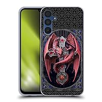 Head Case Designs Officially Licensed Anne Stokes Gothic Guardian Tribal Soft Gel Case Compatible with Samsung Galaxy A15