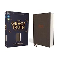 NIV, The Grace and Truth Study Bible (Trustworthy and Practical Insights), Cloth over Board, Gray, Red Letter, Comfort Print NIV, The Grace and Truth Study Bible (Trustworthy and Practical Insights), Cloth over Board, Gray, Red Letter, Comfort Print Hardcover