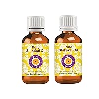 Pure Shikakai Oil (Acacia concinna) (Pack of Two) 100ml X 2 (6.76 oz)