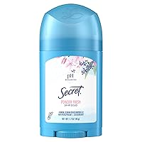 Solid Antiperspirant and Deodorant Shower, Powder Fresh, 1.7 Ounce