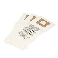Shop-Vac 9193200, Disposable Filter Bags, For Wall Mount and HangUp Vacuums, Fits Standard 5 Gallon Tanks, (3-Pack)