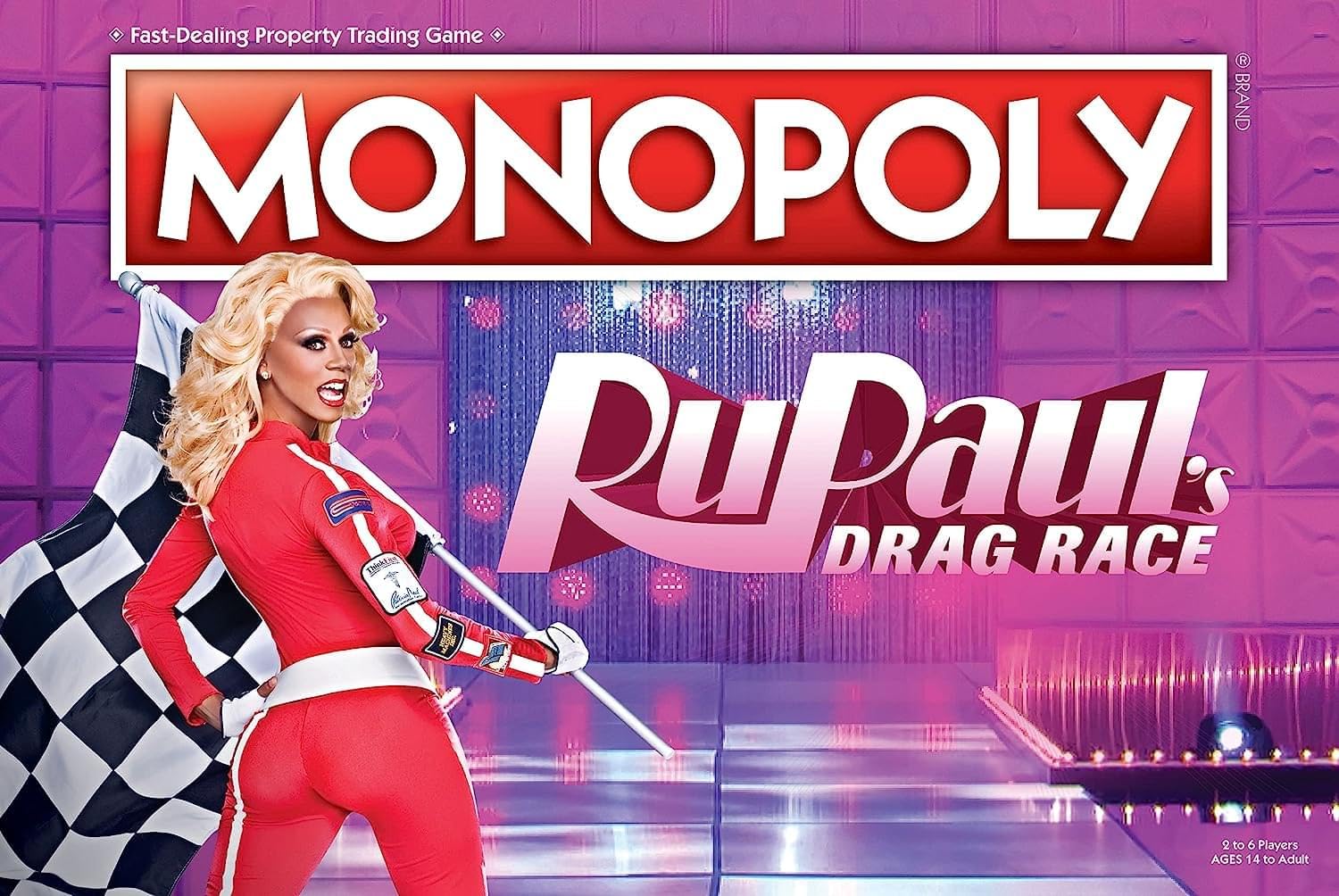 Monopoly RuPaul’s Drag Race | Officially Licensed Collectible Board Game | Play as Checkered Flag, Lipstick, Roll of Duct Tape, and More | Based On Hit Reality TV Series For 6 Players