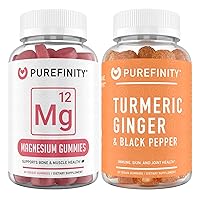 Magnesium + Turmeric Ginger Gummies Bundle (Turmeric Ginger 60ct + Magnesium Gummies 60ct)