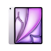 Apple iPad Air 13-inch (M2): Liquid Retina Display, 256GB, Landscape 12MP Front Camera/12MP Back Camera, Wi-Fi 6E, Touch ID, All-Day Battery Life — Purple