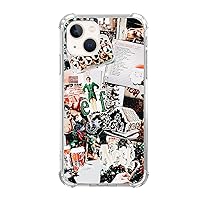 Chritsmas Elf Aesthetic Case Compatible with iPhone 15, Winter Christmas Case for iPhone 15, Trendy TPU Bumper Phone Case Cover