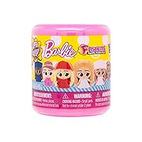 Mash'Ems Fash'Ems - Barbie 4 Pack (4 Blind Capsules Per Order) Squishy Collectible Toy