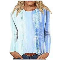 Womens Plus Size Blouses Trendy Sexy Floral Shirts Long Sleeve Crewneck Tops Tee Shirt Fall Winter Cute Clothes