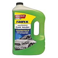 Rain-X 620191 Foaming Car Wash - 100 fl oz. High-Foaming, Concentrated Formula For Greater Cleaning Action, Safely Lifting Dirt, Grime And Residues For An Exceptional Clean